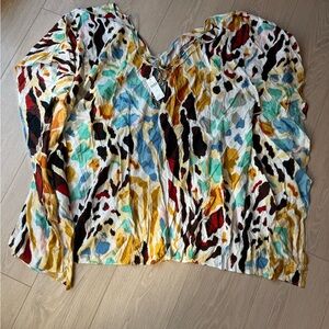Anthropology Beautiful, bright NWT cover up